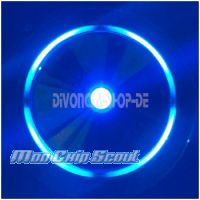 XBox 360 Slim Front Power-LEDs in Blau Umbau