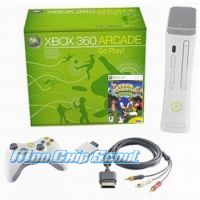 XBox 360 Arcade HDMI mit Superst. Tennis + JTag Reset Glitch MOD