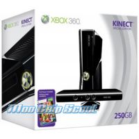 XBox 360 Slim 250 GB Kinect + Reset Glitch MOD mit Triple Nand